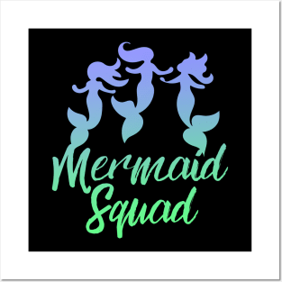 Mermaid Squad Posters and Art